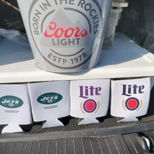 Coors Light Silver Ice Bucket